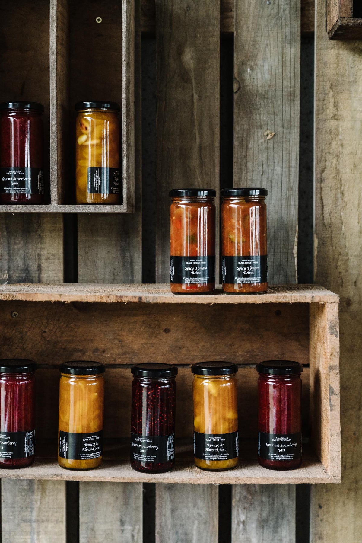 local jams from organic farms macedon ranges