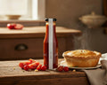 A bottle of Beth Shan Tomato sauce from the Macedon Ranges 