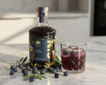 A bottle of Big Tree Distillery Sloe Berry Gin from the Macedon Ranges