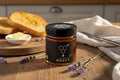 a jar of laveder honey from Chintin Botanicals in the Macedon Ranges
