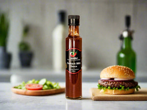 a bottle of bbq sauce made in the Macedon Ranges