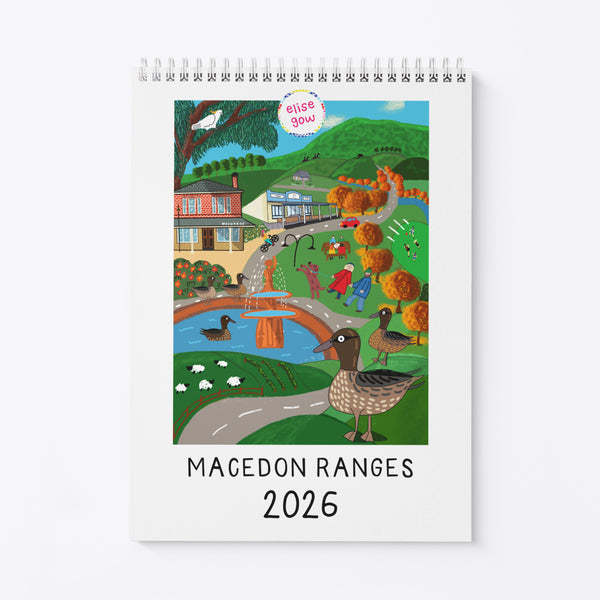 Elise Gow - Macedon Ranges Art Series 2026 Calendar