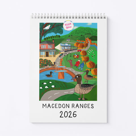Elise Gow - Macedon Ranges Art Series 2026 Calendar