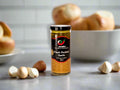 a jar of pickled garlic made in the Macedon Ranges