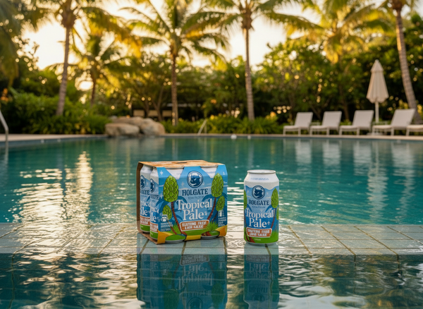 four pack of Holgate Tropical Pale gluten free from Macedon Ranges