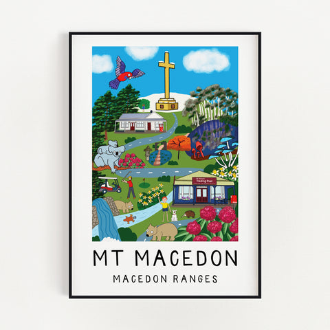 Elise Gow - Mount Macedon Art Prints