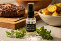 a small spray bottle of native oregano infused liquid salt.