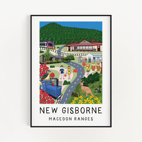 Elise Gow - New Gisborne Art Prints