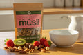 pack of nutty strawberry abd kiwi muesli from Oh So Good in the Macedon Ranges