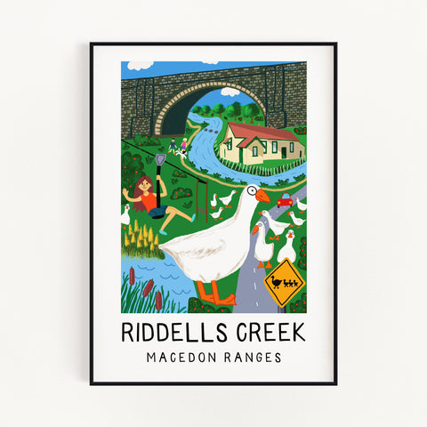 Elise Gow - Riddells Creek Art Prints