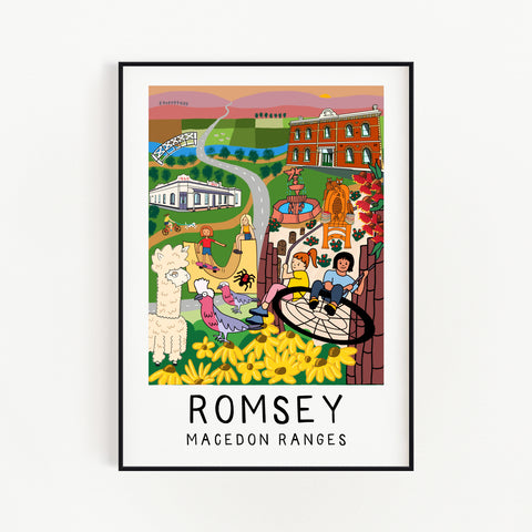 Elise Gow - Romsey Art Prints