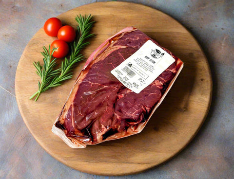 a rump steak from Regen Farms in The Macedon Ranges