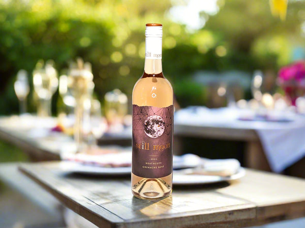 bottle of Still Moon Rose from the Macedon Ranges