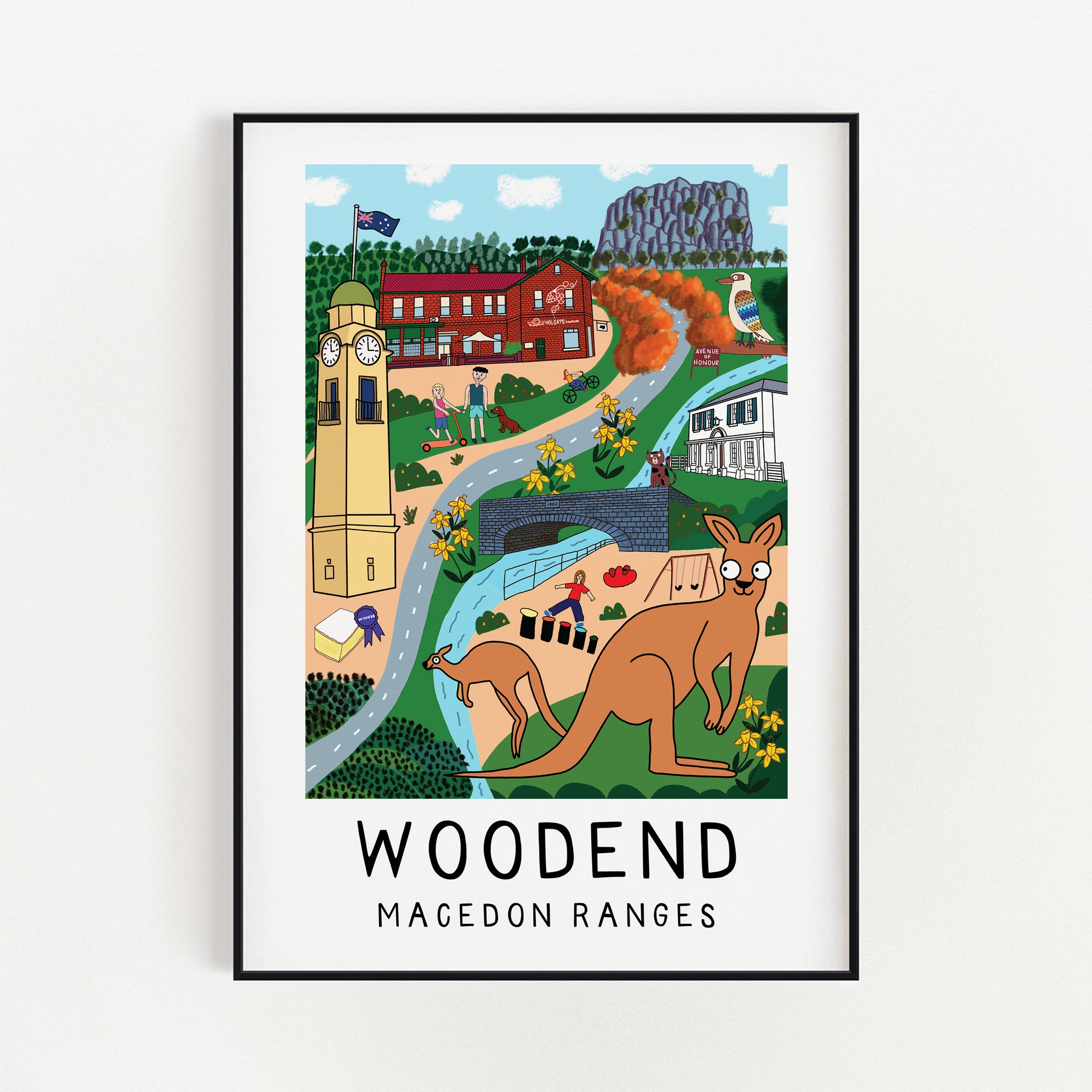 Elise Gow - Woodend Art Prints