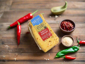 a wedge of chilli parmesan from Azzurri in The Macedon Ranges