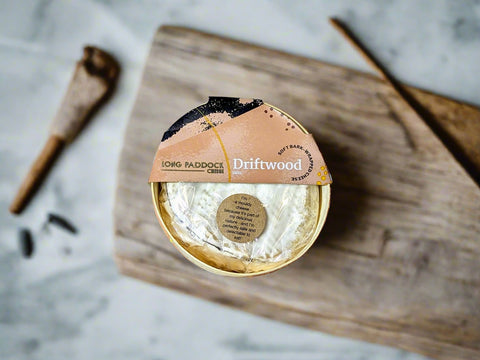 Driftwood soft rennet-set cheese from The Long Paddock