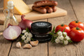 a jar of Kunzea Relish from Chintin Botanicals in the Macedon Ranges.