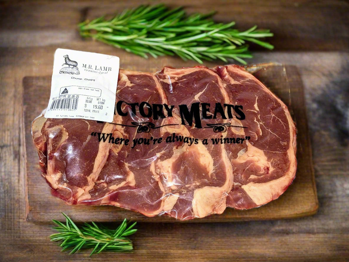 lamb chump chops from MR Lamb in Macedon Ranges