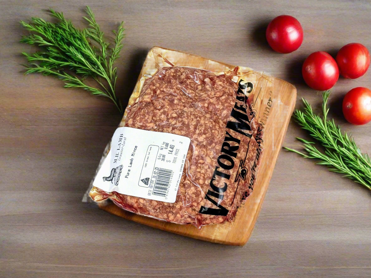 a pack of lamb mince from MR Lamb in The Macedon Ranges