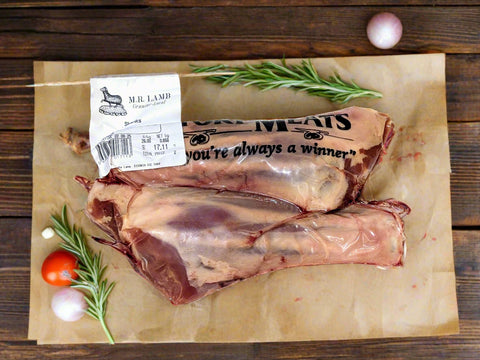 2 lamb shanks from MR Lamb in Macedon Ranges