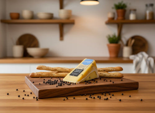 pepato cheese from Azzurri Cheese in the Macedon Ranges