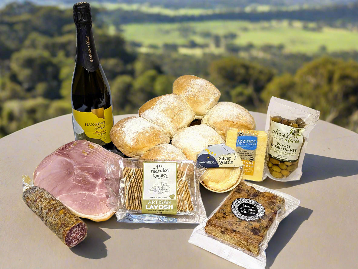 picnic at hanging rock picnic hamper of goodies from the macedon ranges