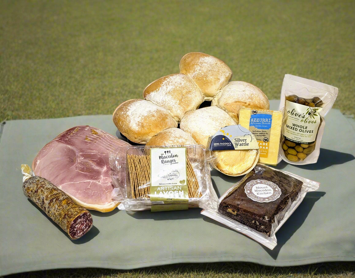 picnic at hanging rock picnic hamper of goodies from the macedon ranges