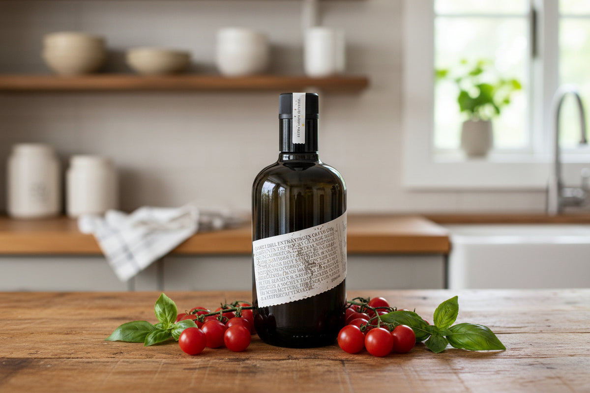 500ml bottle of quartz hill estate olive oil from the macedon ranges