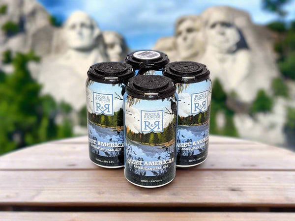 4 pack of Quiet American pale ale beer from the Macedon Ranges