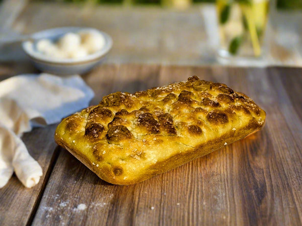 seal salt focaccia from Beau Baker in The Macedon Ranges