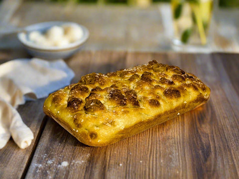 seal salt focaccia from Beau Baker in The Macedon Ranges